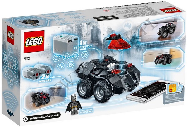 Klocki Lego 76112 Zdalnie Sterowany Batmobil Super Heroes