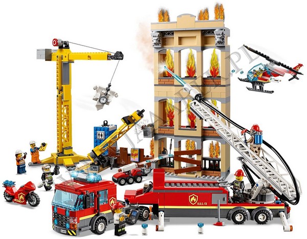 Klocki Lego 60216 Straż Pożarna W śródmieściu City