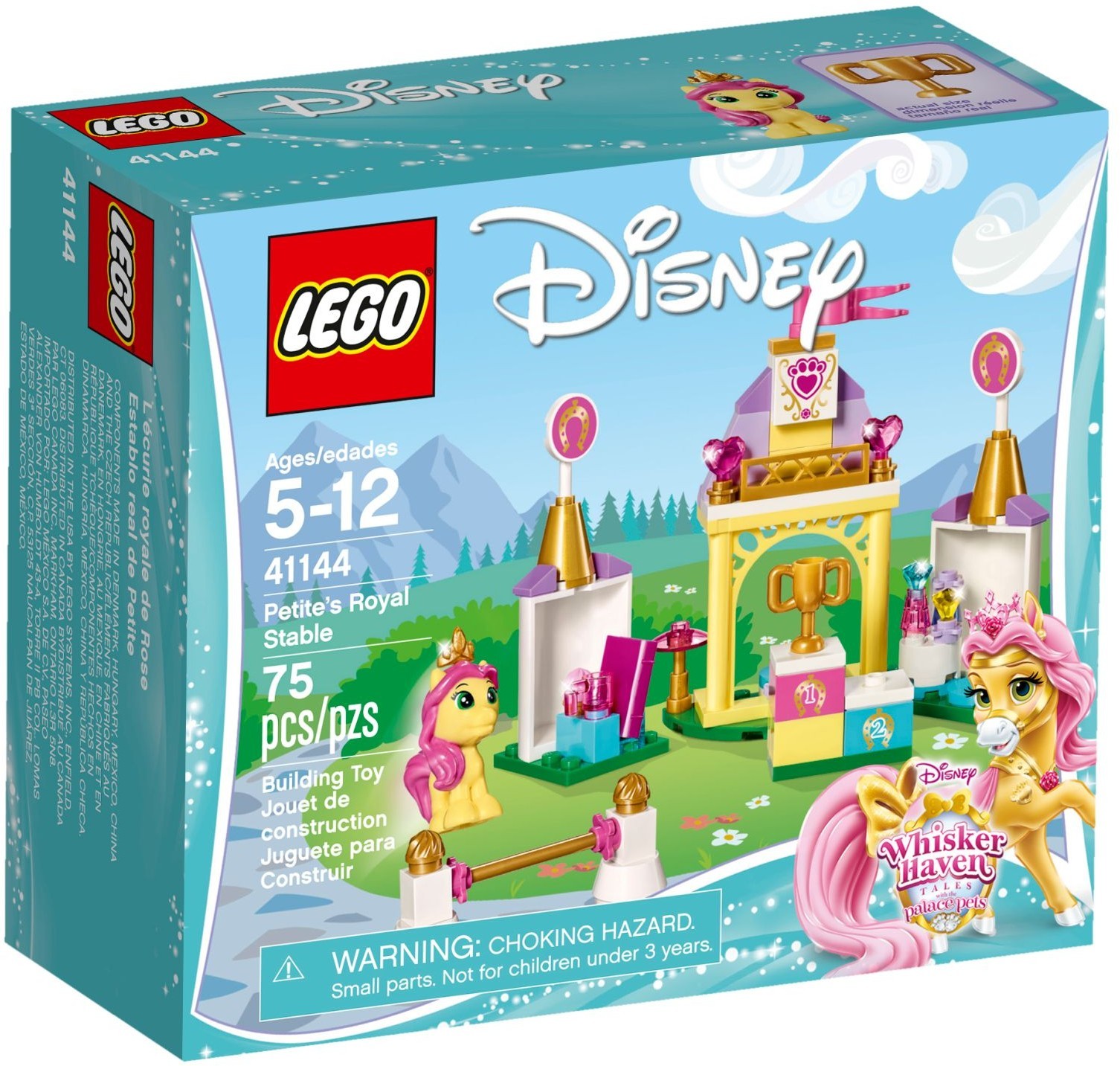Klocki Lego 41144 Królewska Stajnia Fuksji Disney Princess